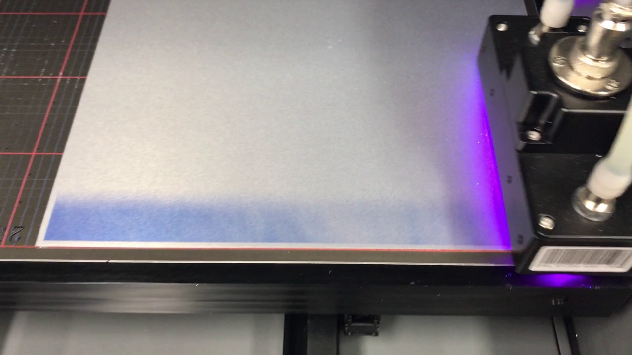 [DREAMJET] Aluminium Plate / UV Print 03 알루미늄판 인쇄 - YouTube