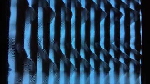 Video Synthesis – Test 5 – 3TrinsRGB+1c rescanned from a b&w TV