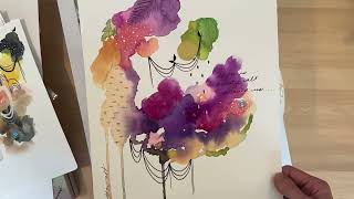 A day in the life of an artist... or a quick glimpse, into a prolific artists life.
In this video, I show you some of my finished art, on paper, wood panel, canvas. I show you my giclee( fine art )prints, as well as, a few canvas prints from local company www.artmagik.ca .
I show some works in progress and also a sneak peek at a card and original painting that goes with my art poetry oracle deck. I also mention one of my fave artists and influences, Wendy Brightbill. Check out her classes and Etsy shop - she does not disappoint .
https://wendybrightbill.com/ A day in the life of an artist... or a quick glimpse, into a prolific artists life.