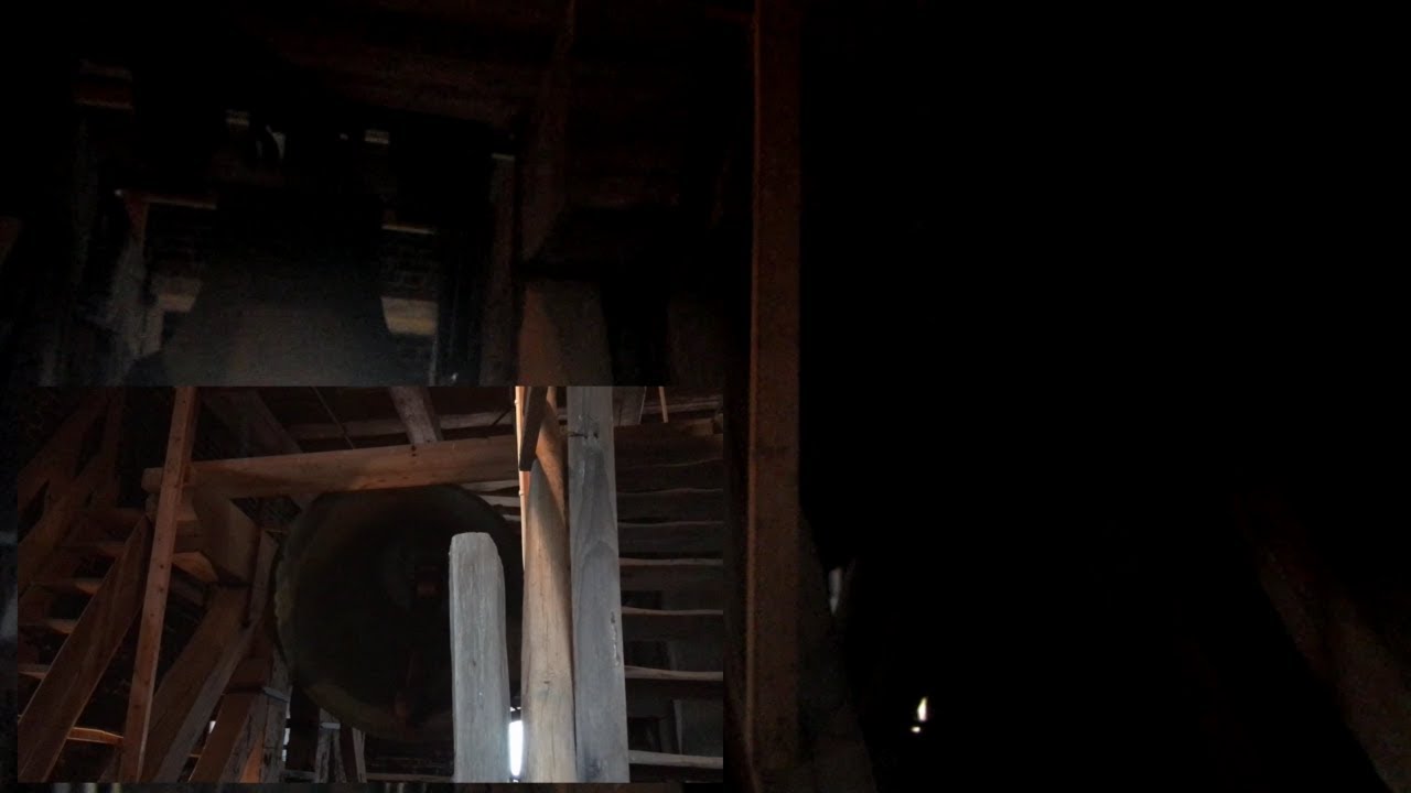 Sammanringning med alla fyra klockorna i Strängnäs domkyrka (förkortad video, 5 versioner)