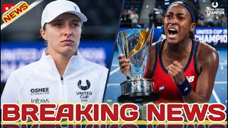 SHOCKER at United Cup! Coco Gauff STUNS Iga Swiatek — USA vs Poland Drama Explodes!
