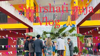 Happy Swarshati Puja 2079 Evergreenacademy Dj Rupak Vlog