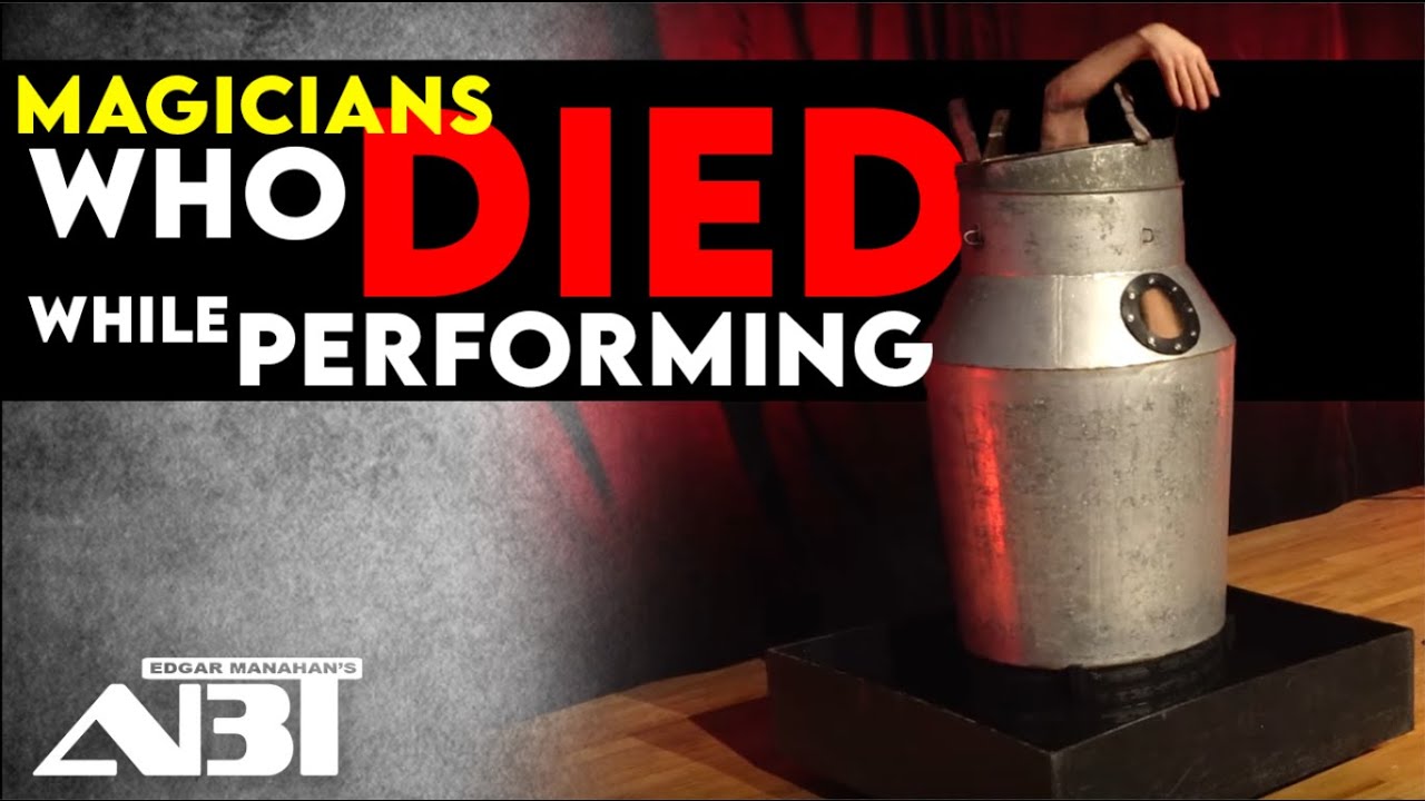 Magicians na Namatay Habang Nagtatanghal | Magicians Died While Performing | Alam nyo ba to?