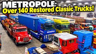 Metropole Museum: Amazing collection of over 140 restored classic trucks!