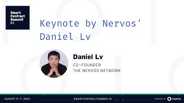 Daniel Lv: Nervos Network Keynote