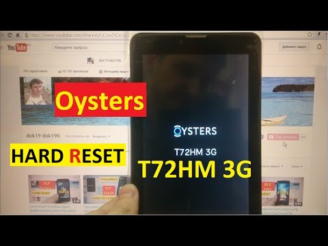 Hard reset Oysters T72HM 3G Сброс графического ключа oysters t72hm 3g