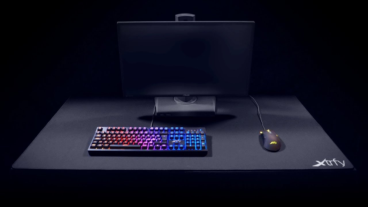 The Mousepad For Your Entire Desk Is Here Xtrfy Gp2 Xxl Youtube