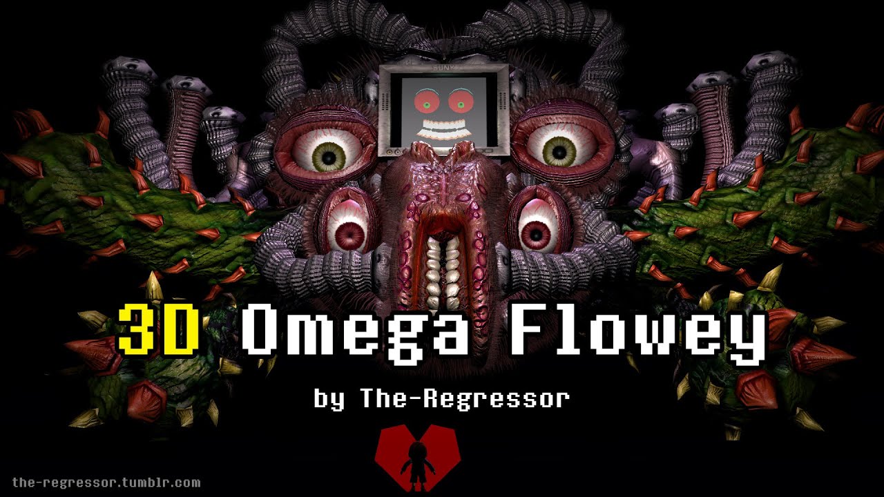 Omega Flowey/Photoshop Flowey by deoxyrebornicleic