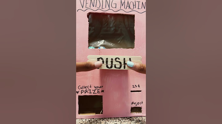 DIY vending machine🍄🌸🌊💕#diy #craft #viral