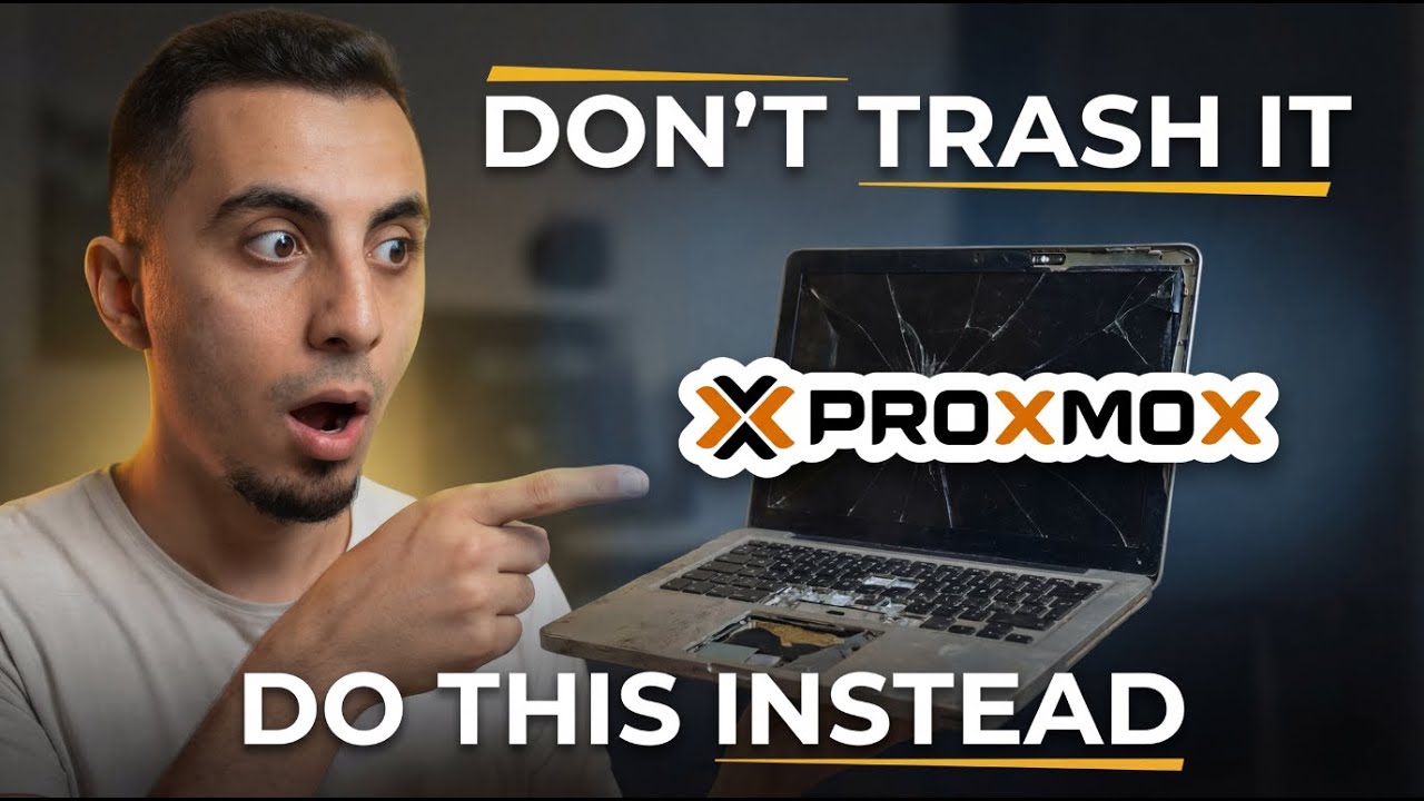 Turn Your Old Laptop into a Proxmox Powerhouse