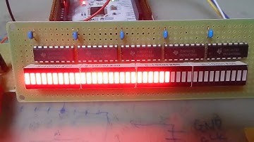 40 segments VU bar graph meter with Nucleo