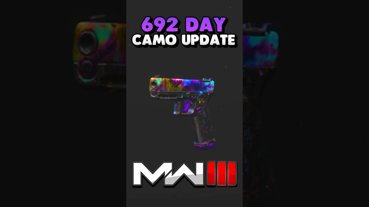 The 692 Day Camo Update (AMAZING)