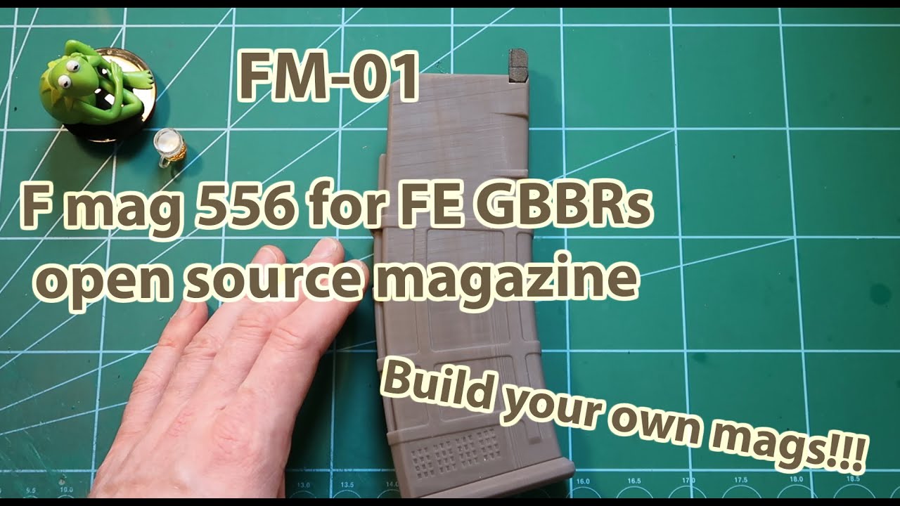 Frog Manual #01 - F mag 556 for Frog Engineering HPA GBBRs - YouTube