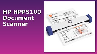 REVIEW (2025): HP HPPS100 Document Scanner. Features.
