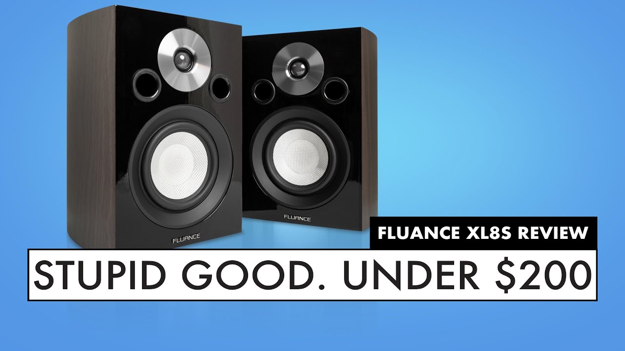 CRAZY GOOD Speakers! Fluance Reference Series Review: XL8S Bookshelf