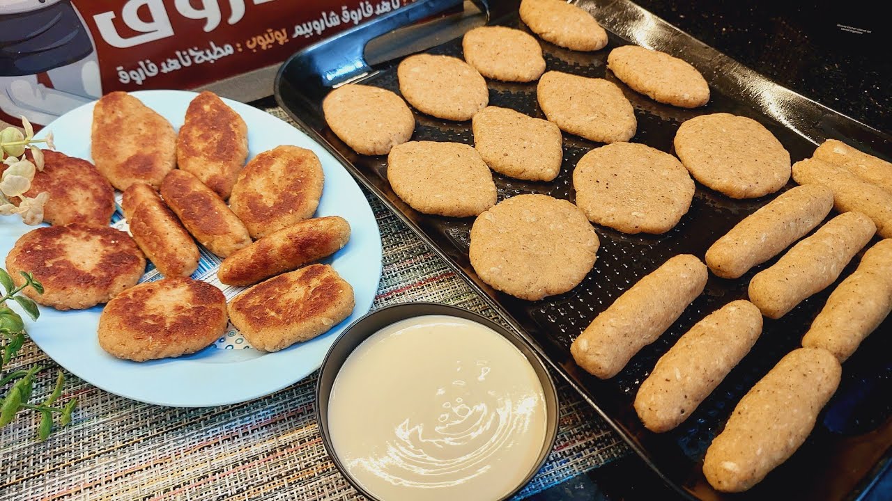 وفرى وقتك وفلوسك ‼️بصدر فرخه وبخطوة واحده  اعملى ٣ وصفات ‼️برجر وكفته وكباب دجاج مشوى