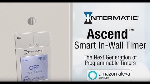 Introducing the Intermatic Ascend STW700W Smart In-Wall Timer | 1000Bulbs