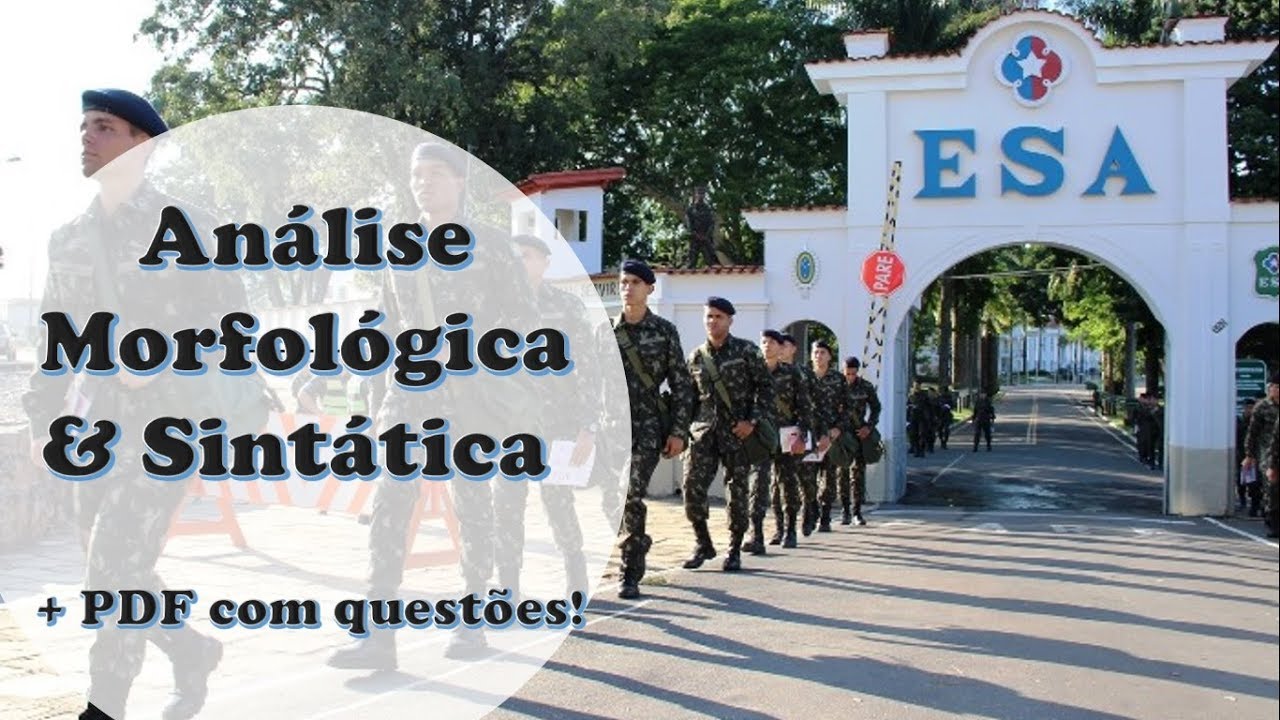 Aula 10: Análise Morfológica e Sintática (Inglês) - ESA | Teacher Rafael