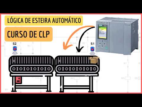 Aula de CLP - Programar em Ladder Esteira transportadora