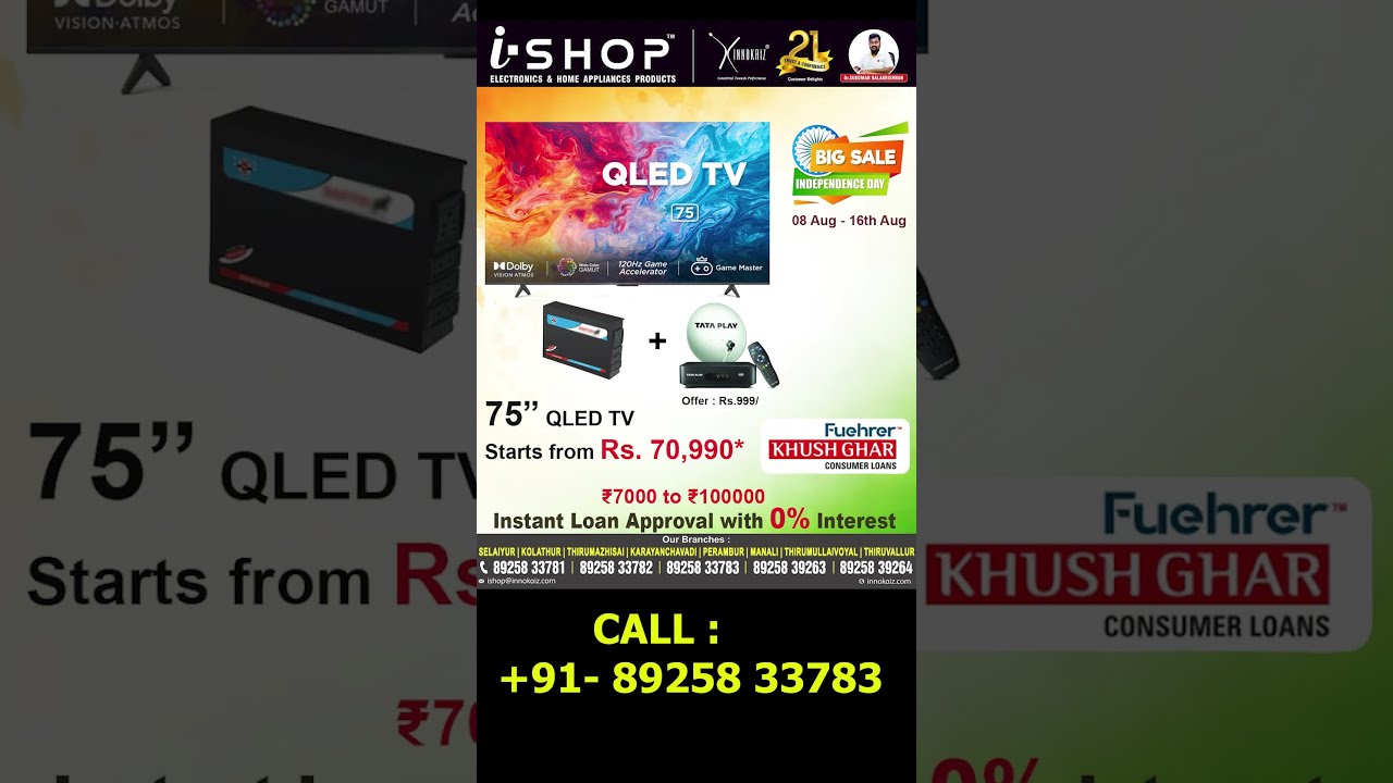 Freedom Sale at iSHOP Home Appliances 