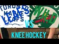 Wild VS Maple Leafs Knee Hockey Overtime!