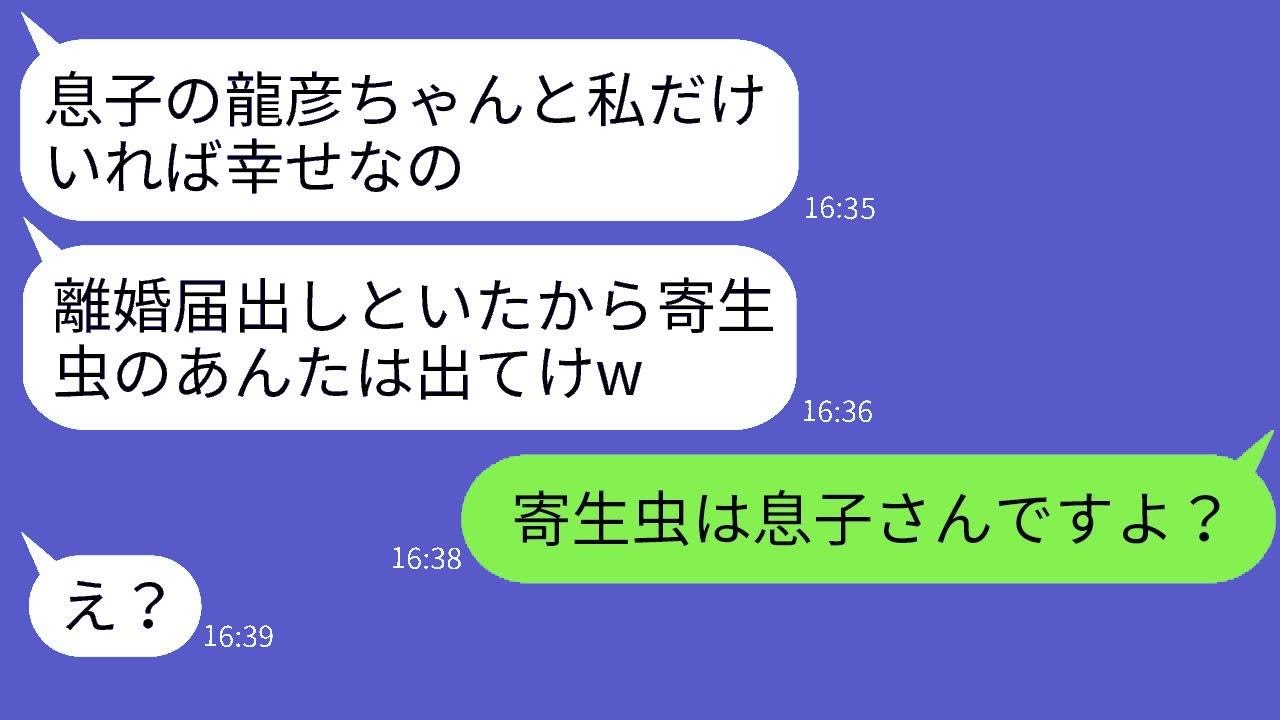 嫁と孫を煩わしい存在と見なし、自分勝手に離婚届を提出した最低な姑「あなたも孫も可愛くない！出て行け！」→息子だけを愛する愚かな義母にある真実を伝えた時の反応がwww