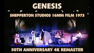 Genesis Shepperton Studios Live 1973 16mm Film - 50th Anniversary Remaster (4K)