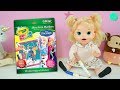 Pintamos dibujos de Frozen con la muñeca SARA Baby Alive ¡Son rotuladores mágicos!