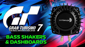 GT7 - Bass Shakers & Dashboard Setup - De BESTE haptiek voor Gran Turismo 7