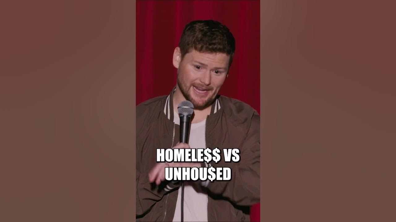 Homeless vs Unhoused | Drew Lynch | #shorts #drewlynch #comedy #standup #jokes Homeless vs Unhoused | Drew Lynch | #shorts #drewlynch #comedy #standup #jokes