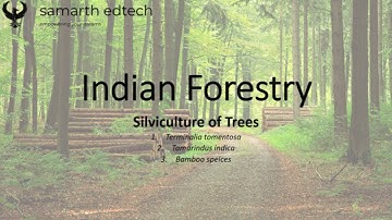 Silviculture of trees - Indian Forestry (Lecture-11)