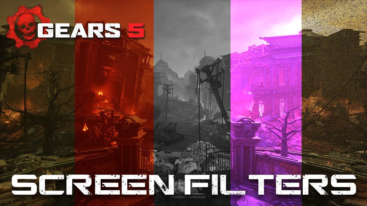 Gears 5 - Every Screen Filter Showcased!