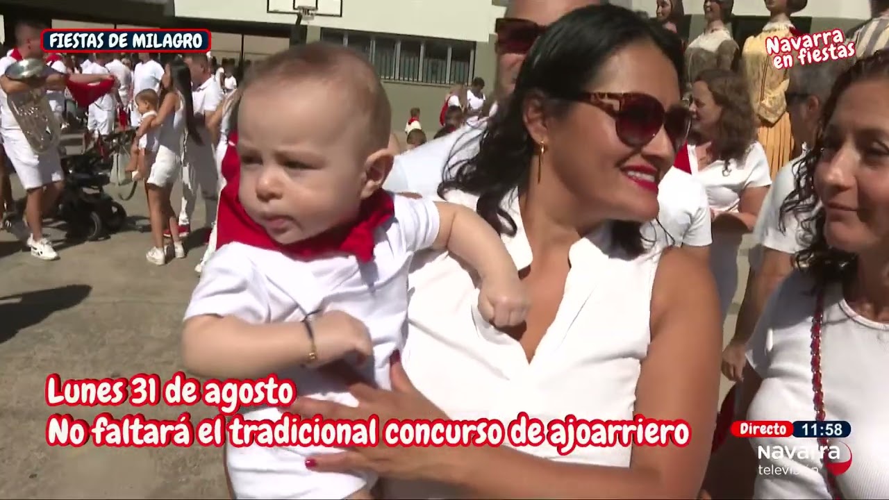 Cohete Fiestas de Milagro 29/08/2026 Parte 1