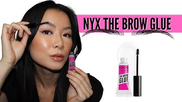 NYX The Brow Glue Review (Stubborn Eyebrows Approved?)