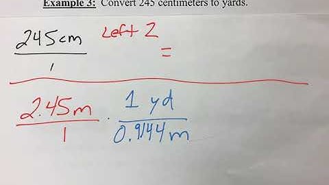 Converting between Systems (13)