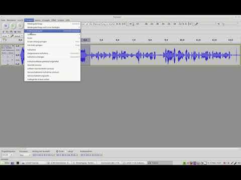 Video: So Trimmen Sie Eine Audiodatei