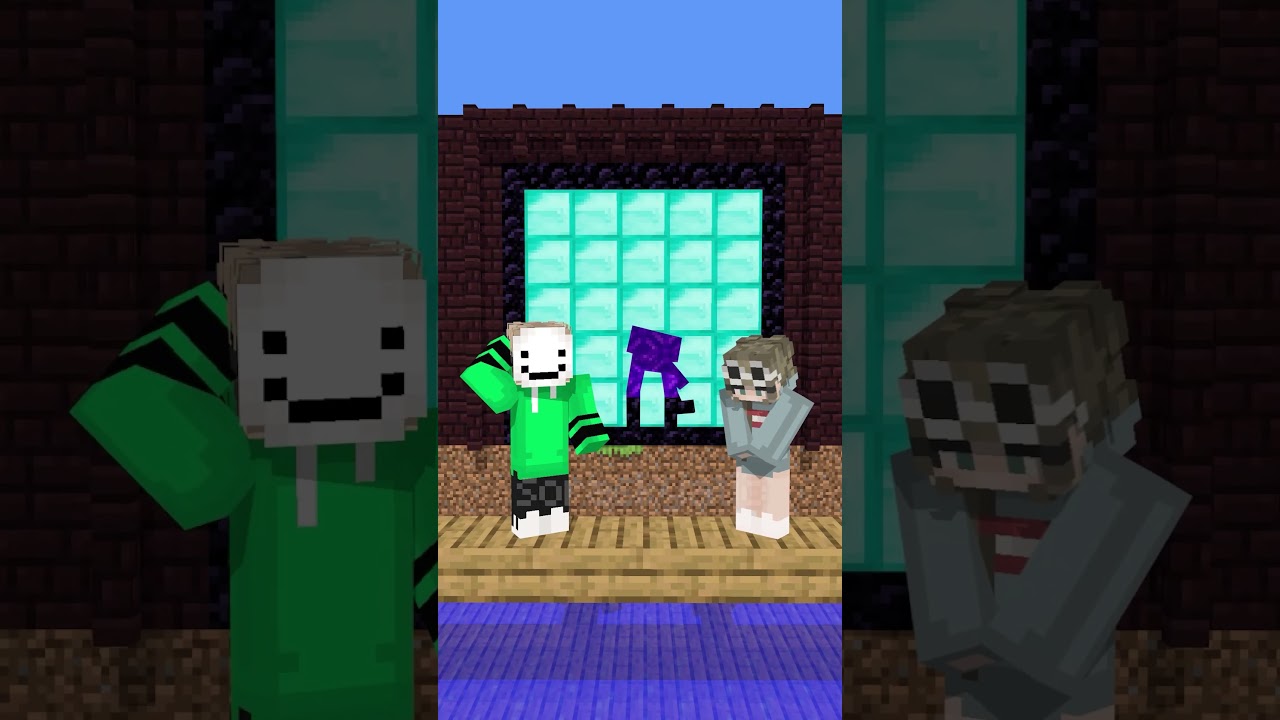 Dream and GeorgeNotFound Hole In The Wall challenge #  