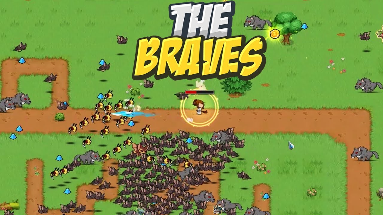 Demolishing Hordes of Enemies in The Forest!【 The Braves 】 #1