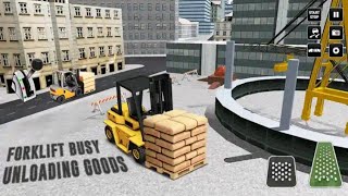 Citey Construction Simulator: Forklift Truck Game Android Gameplay HD (Part 1). screenshot 3