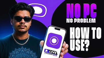 “No PC, No Problem! iPhone Se YouTube Live Kaise Kare – StreamChamp Trick 💯”