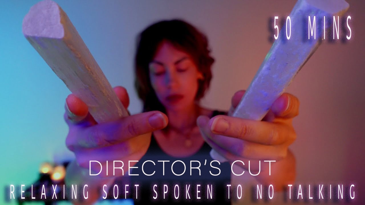 Director's Cut | Relaxing Crystals | Gridding | Tapping | Sweeping | Clinking | Last Half No Talking