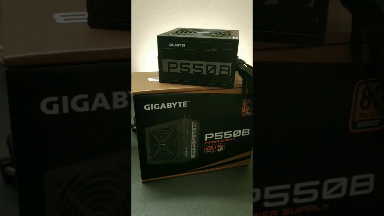 Gigabyte P550B 550W 80 Plus Bronze Certified Power Supply 
