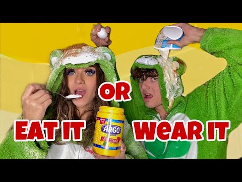 Eat It Or Wear It Challenge !!
