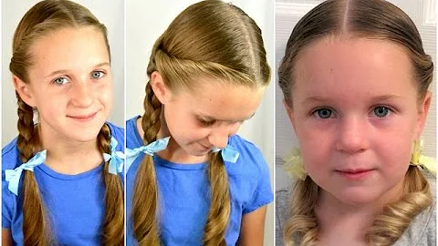 Dorothy Gale Braids | Halloween Hairstyle | BabesI...