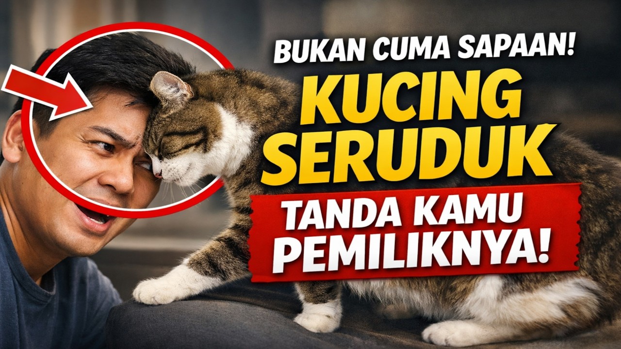 ANDA SALAH PAHAM! Serudukan Kucing BUKAN Cuma 'Halo', Tapi Tanda Dia PEMILIK Anda! 🙀