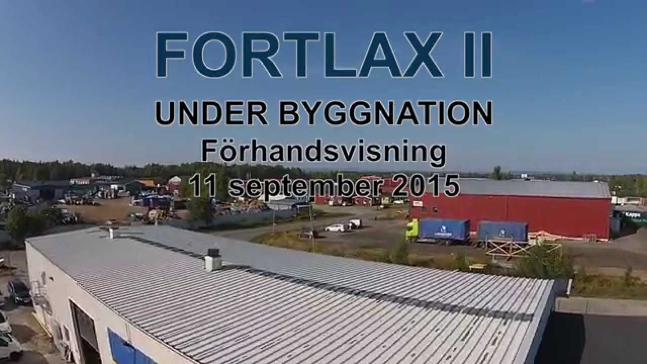 Fortlax Förhandsvisning av datacentret Fortlax II i Piteå - YouTube