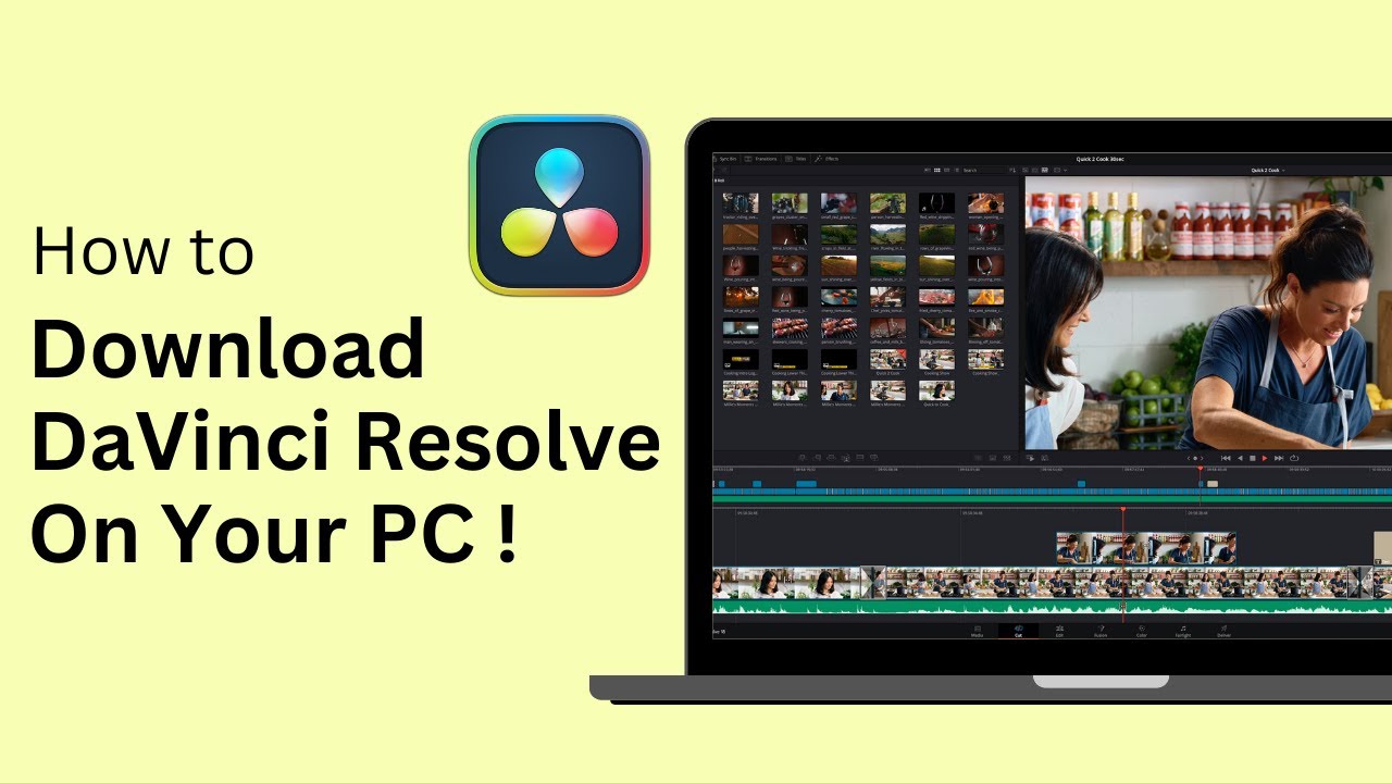 How to Download DaVinci Resolve on PC ! - YouTube