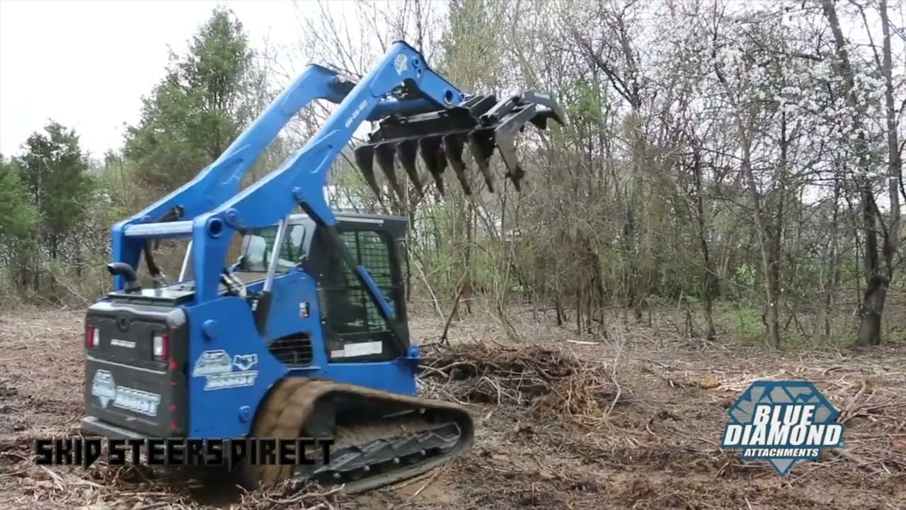 Severe Duty Grapple Rake by Blue Diamond