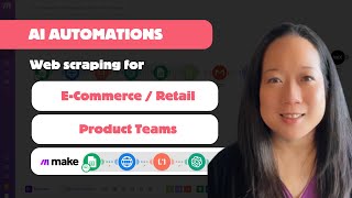 AI Web Scraping with Make.com and ChatGPT for eCommerce, Marketing, Product Management, Supply Chain