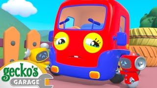 Clumsy Baby Truck | Gecko's Garage | Cartoons For Kids | Toddler Fun Learning